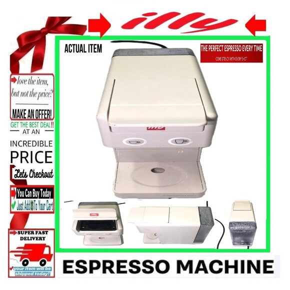 🛑ILLY Single Serve ➕🆒 ESPRESSO MACHINE Capsule Automatic COFFEE 💸BUY NOW‼️🟢 - Picture 2 of 16